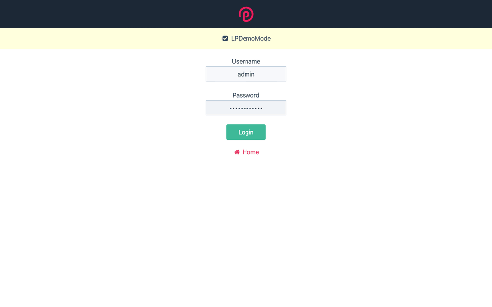 Captura de ProcessWire, tomada de su demo pública oficial
