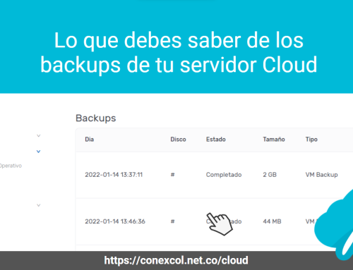Lo que tienes que saber de los backups para tu servidor Cloud