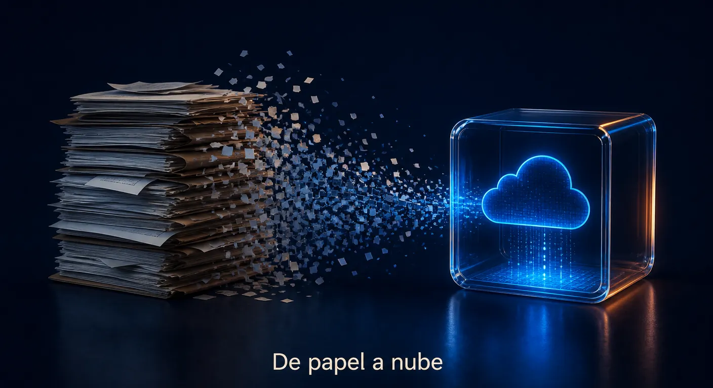 Transformación digital del sector público: de papel a nube