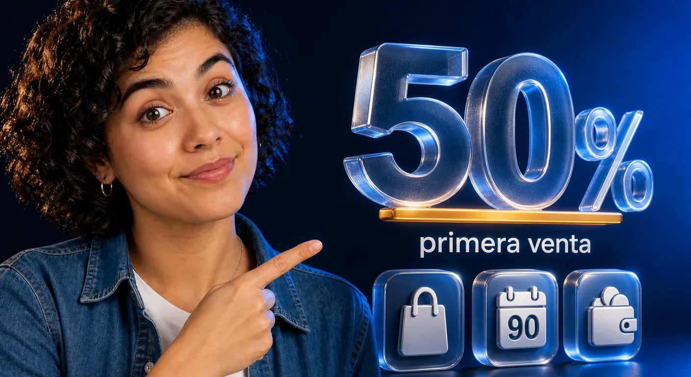 Freelance señala el 50 % de cristal de la primera venta: compra, 90 días y retiro desde 100.000 pesos